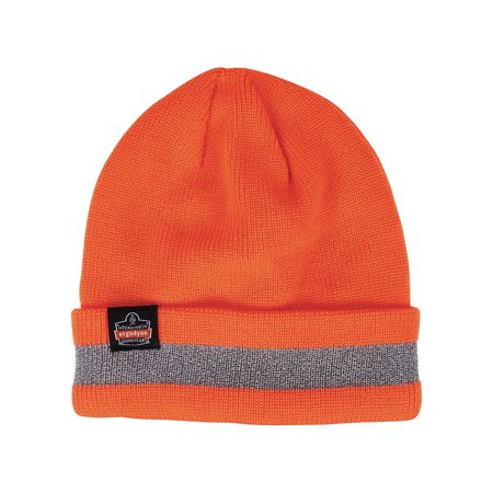 N-FERNO BY ERGODYNE Reflective Winter Hat, One Size, Orange 6803